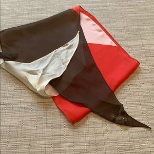 Authentic Lightweight Coach Silk Scarf